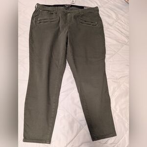 Torrid Olive Green Super Soft Skinny Pants
